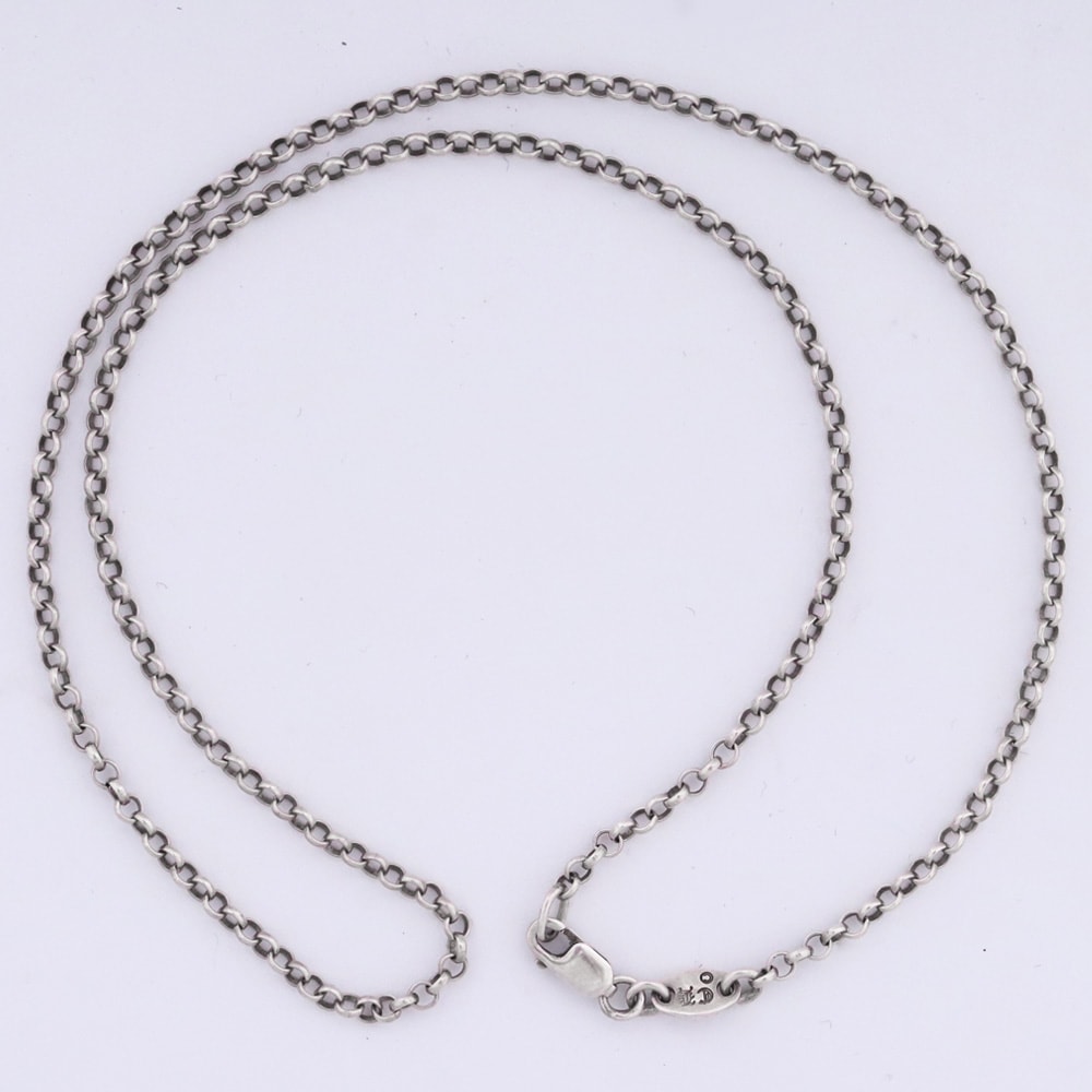 Chrome Hearts Roll Chain Necklace "Silver"