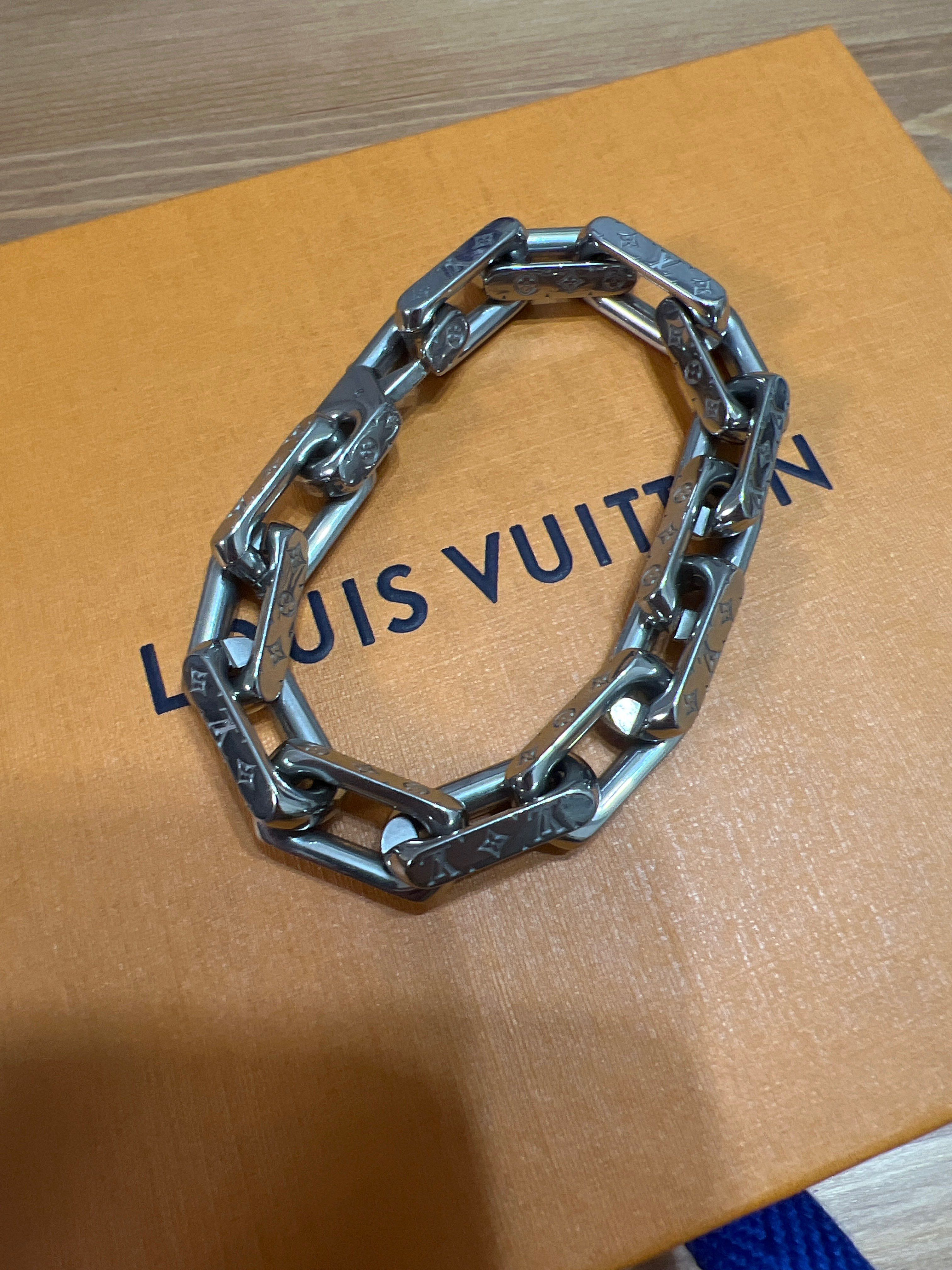 Louis Vuitton Monogram Chain Bracelet