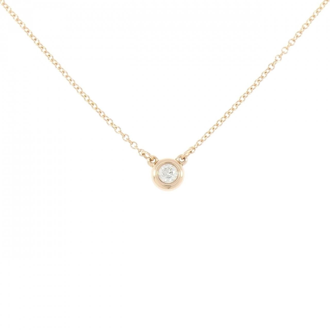 ティファニー バイザヤード ネックレス 0.10CT