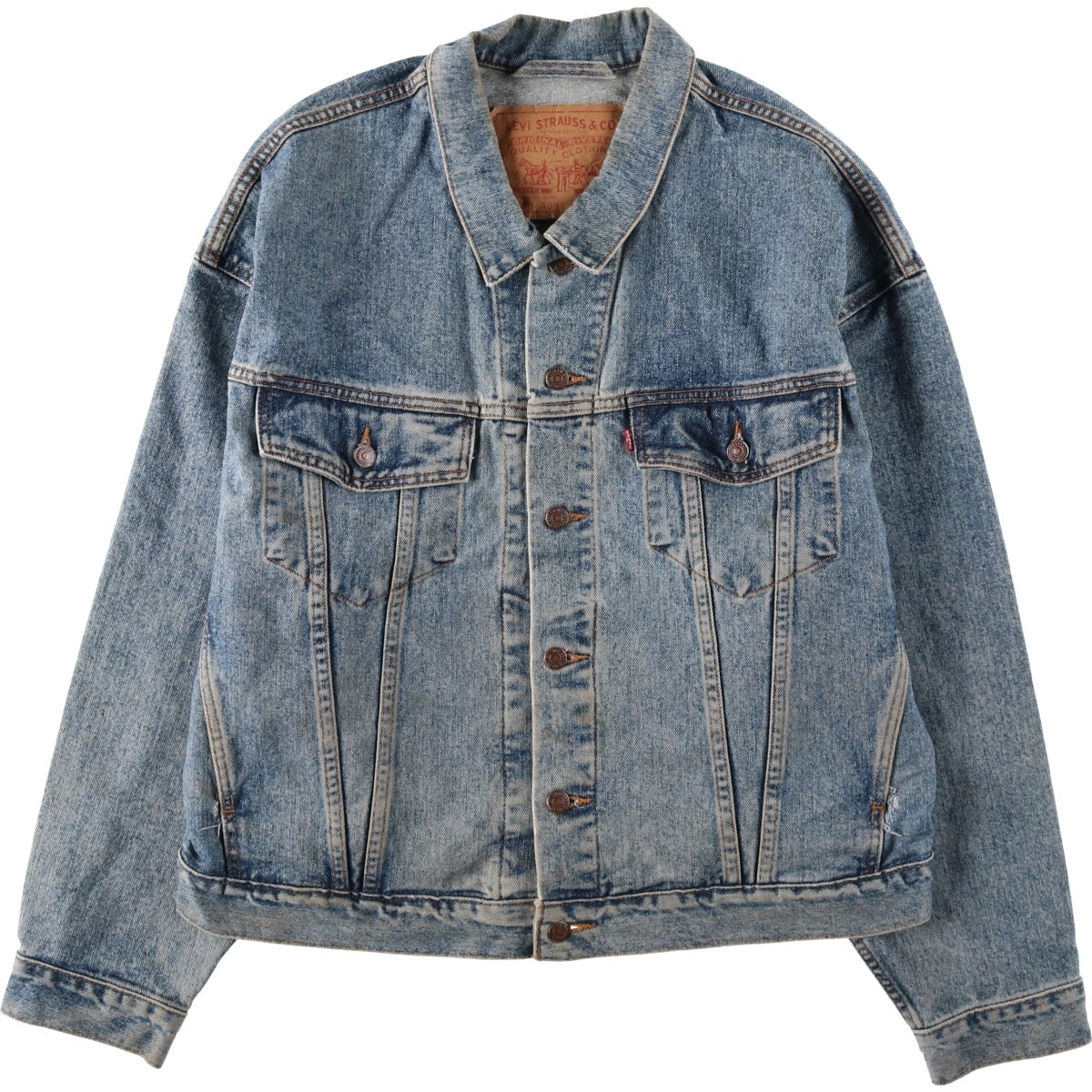 古着 90年代 リーバイス Levi's 76598-4891 デニムジャケット Gジャン USA製 メンズL相当 ヴィンテージ/eaa630193