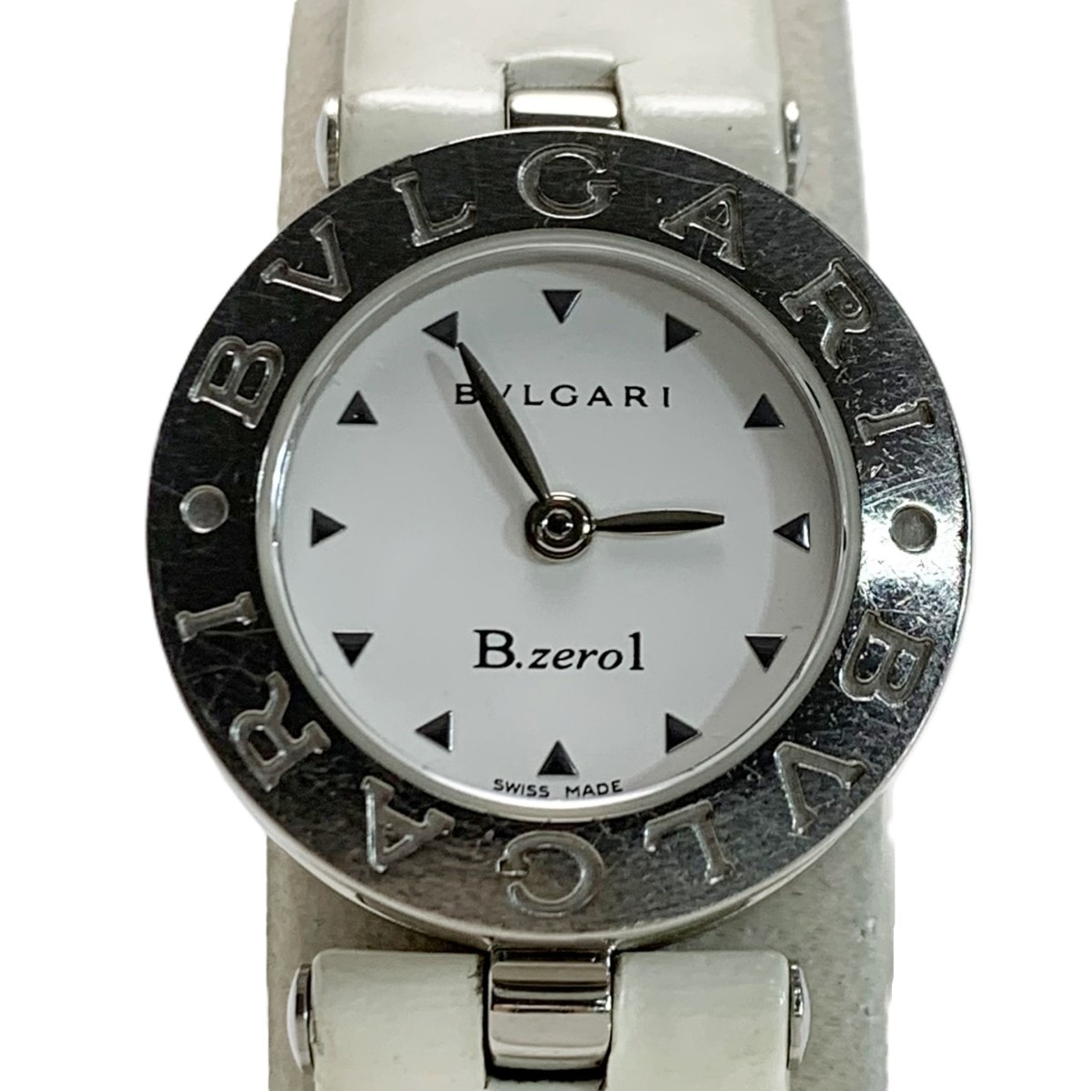 BVLGARI ブルガリ B.zero1  BZ22S 腕時計 レザー クォーツ レディース 尾錠正規品外