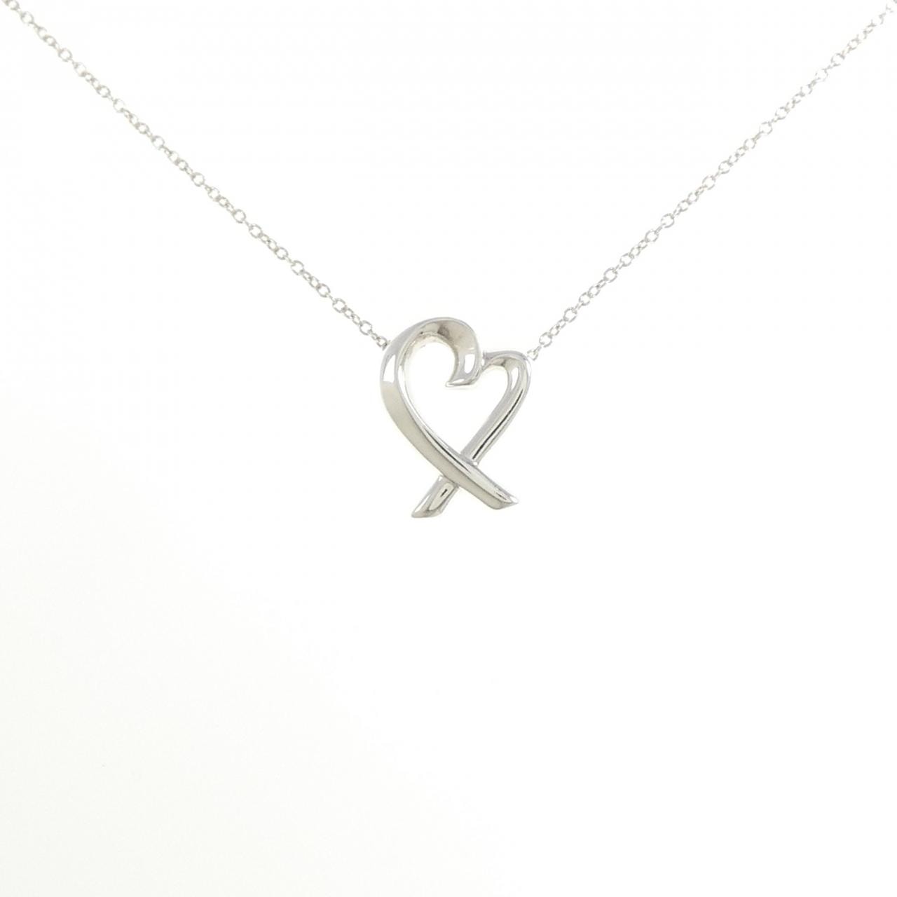 ティファニー ラビングハート スモール ネックレス