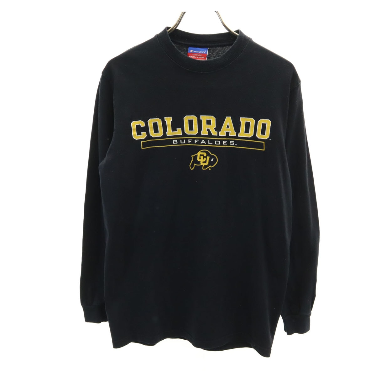 Champion チャンピオン コロラド バッファローズ 長袖 Tシャツ S ブラック ロンT