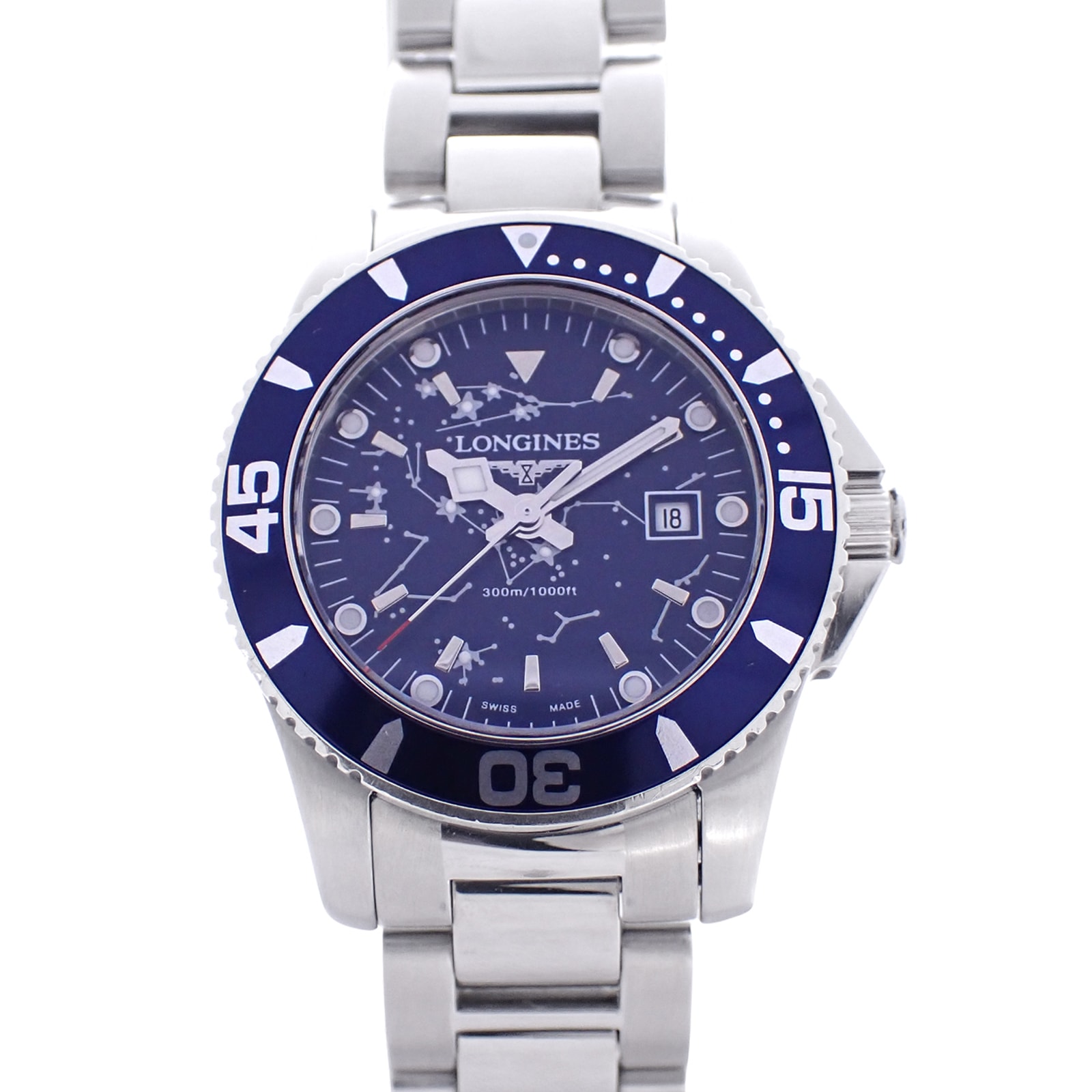 LONGINES ロンジン ハイドロコンクエスト スターナビゲーション L3.275.4 レディース 腕時計