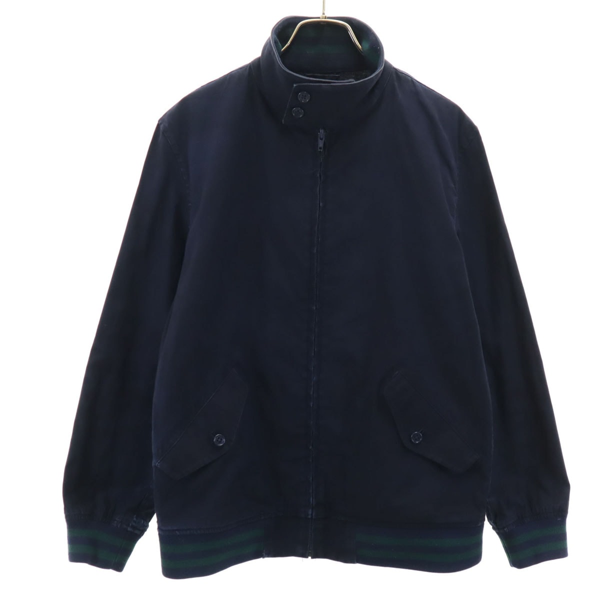 BEAMS ビームス スイングトップ ネイビー