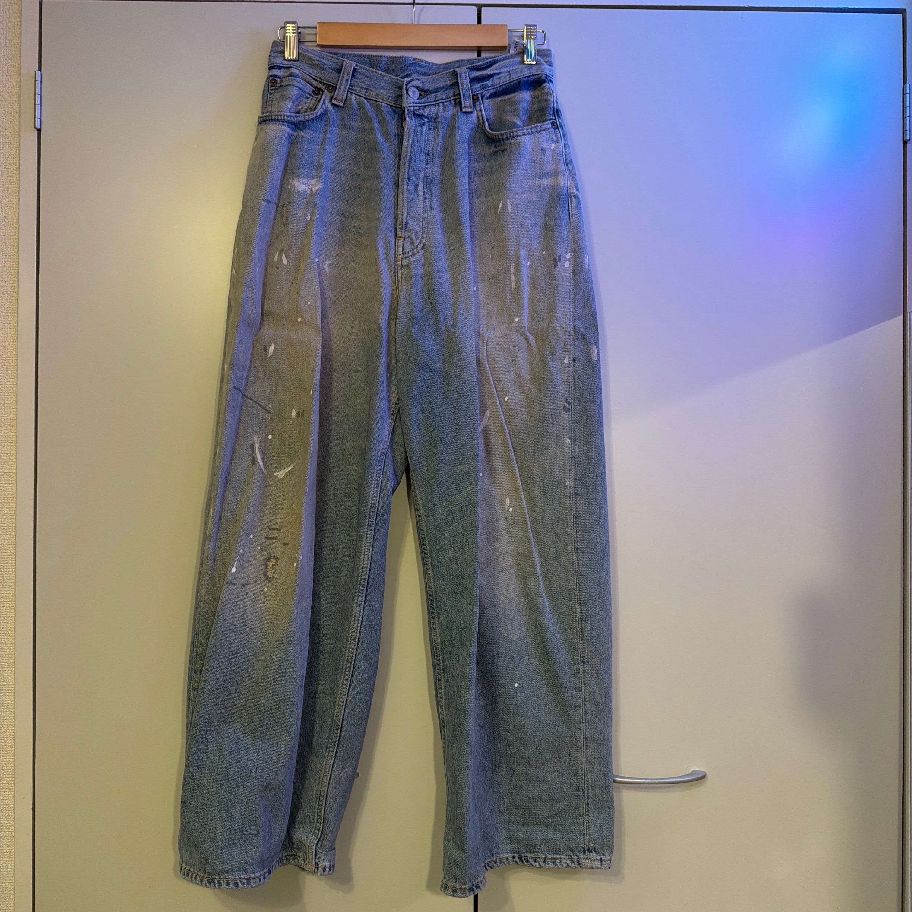 acnestudios 2023m スーパーバギーフィットジーンズ 44