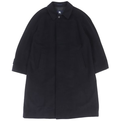 美品 バーバリーロンドン カシミヤ ステンカラーコート 96-180-7