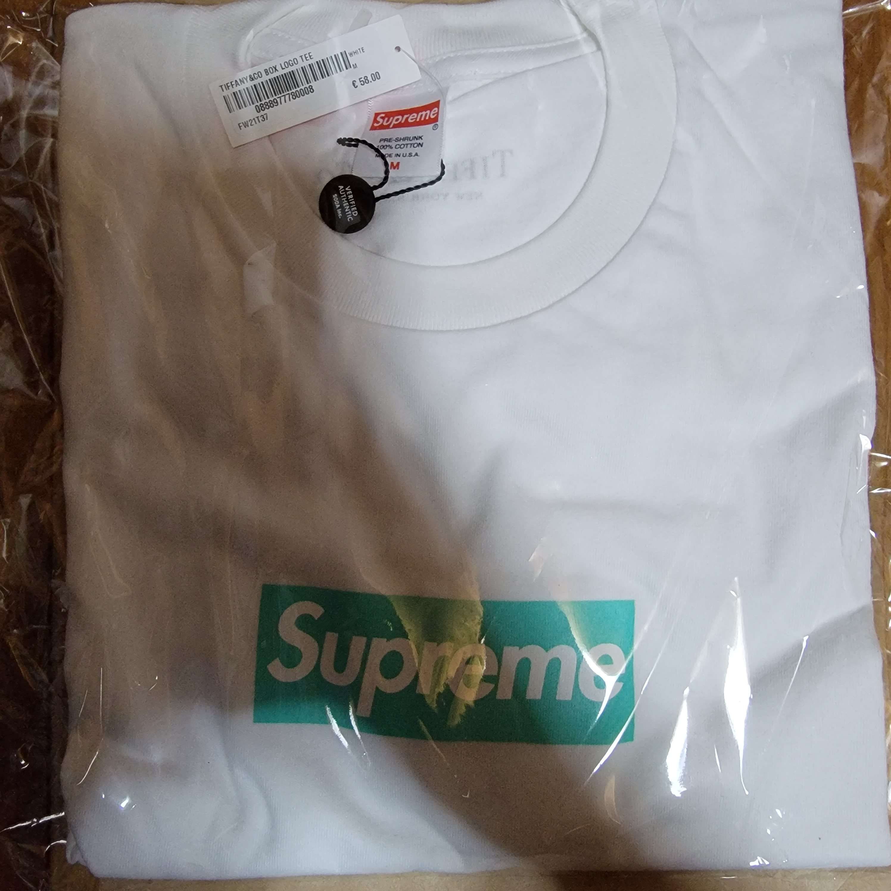 Supreme / Tiffany & Co. Box Logo Tee "White"