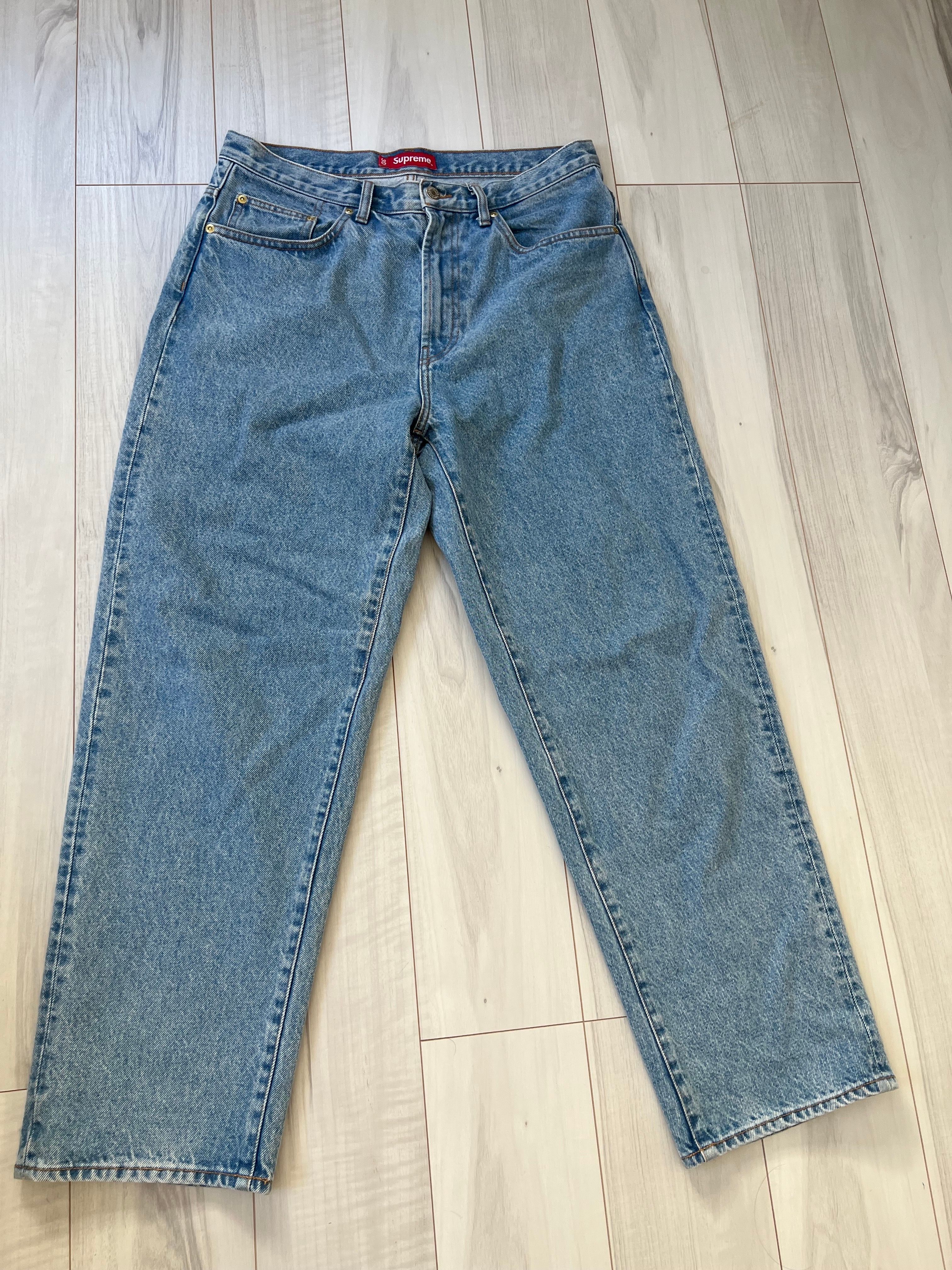 Supreme Baggy Jean "Washed Blue" (22FW)