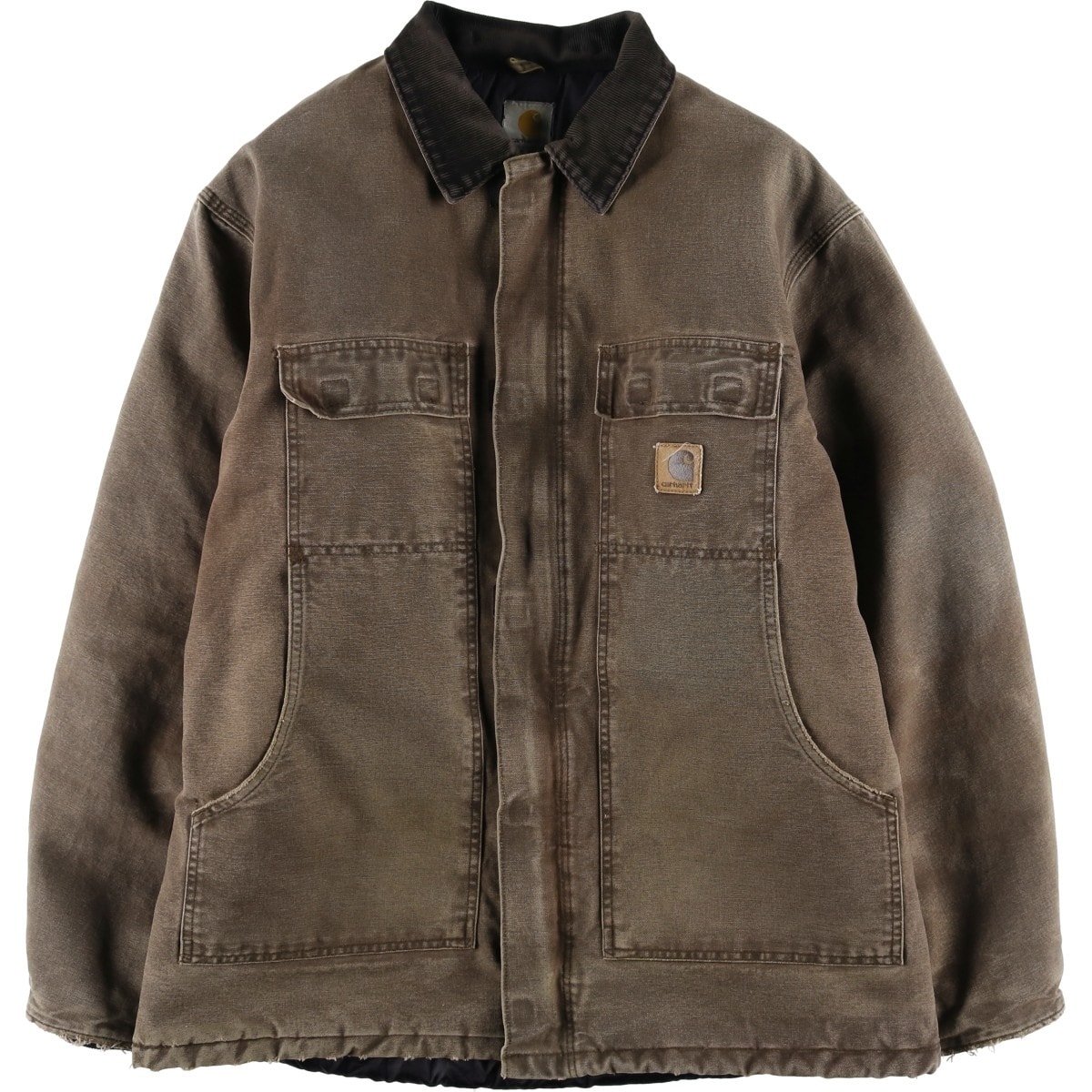 古着 00年代 カーハート Carhartt トラディショナルコート 中綿入り ダックワークジャケット メンズL相当/eaa616867