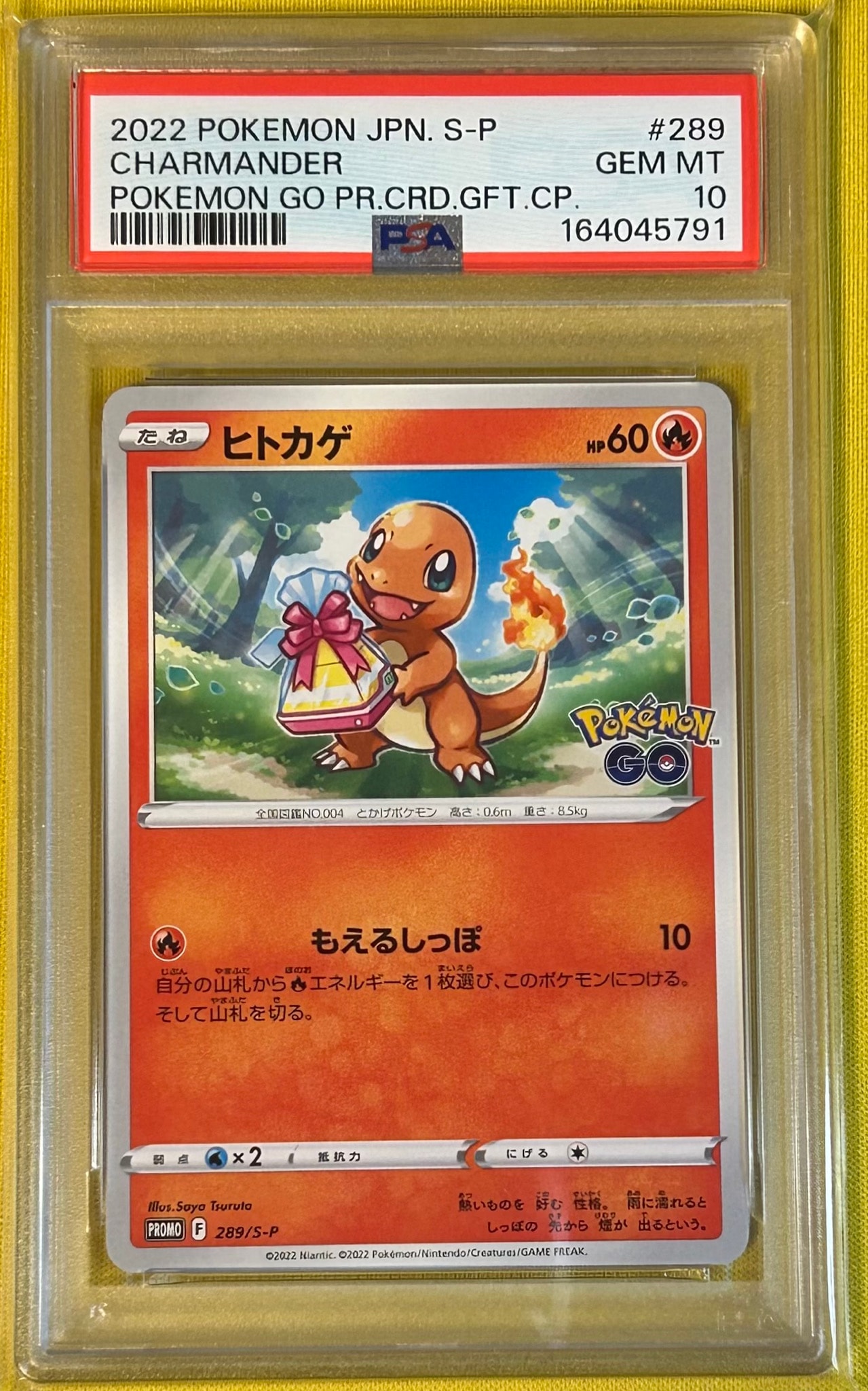 ヒトカゲ P [S-P 289](プロモーションカード「ポケモン GO ギフト