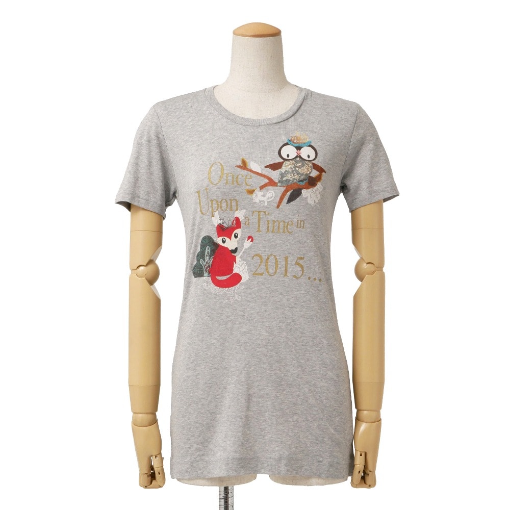 ■美品■DOLCE&GABBANA ドルチェアンドガッバーナ 半袖Tシャツ サイズ40 クルーネック 半袖カットソー ブランド古着【中古】20260902/RB0807