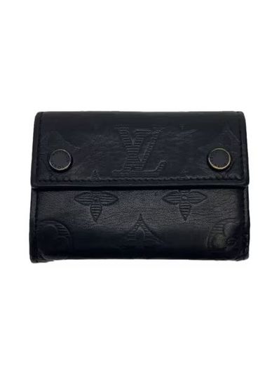 Louis Vuitton Discovery Compact Wallet Monogram Shadow "Noir"