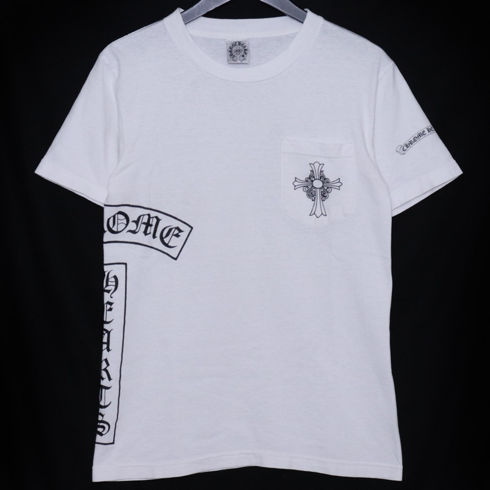 CHROME HEARTS オールド CHクロス Tバー Tシャツ