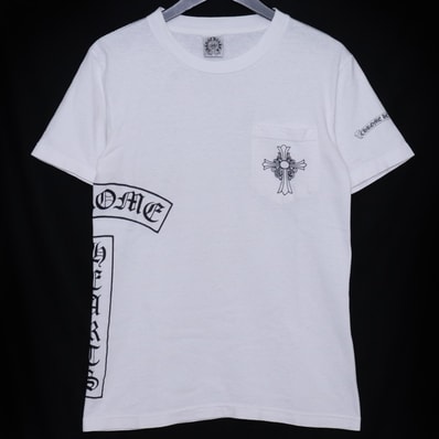 CHROME HEARTS オールド CHクロス Tバー Tシャツ