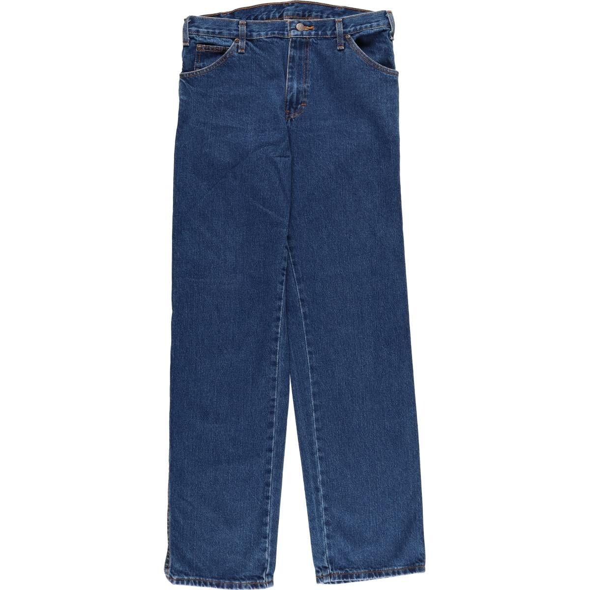 古着 ディッキーズ Dickies テーパードデニムパンツ メンズw33相当/eaa595125