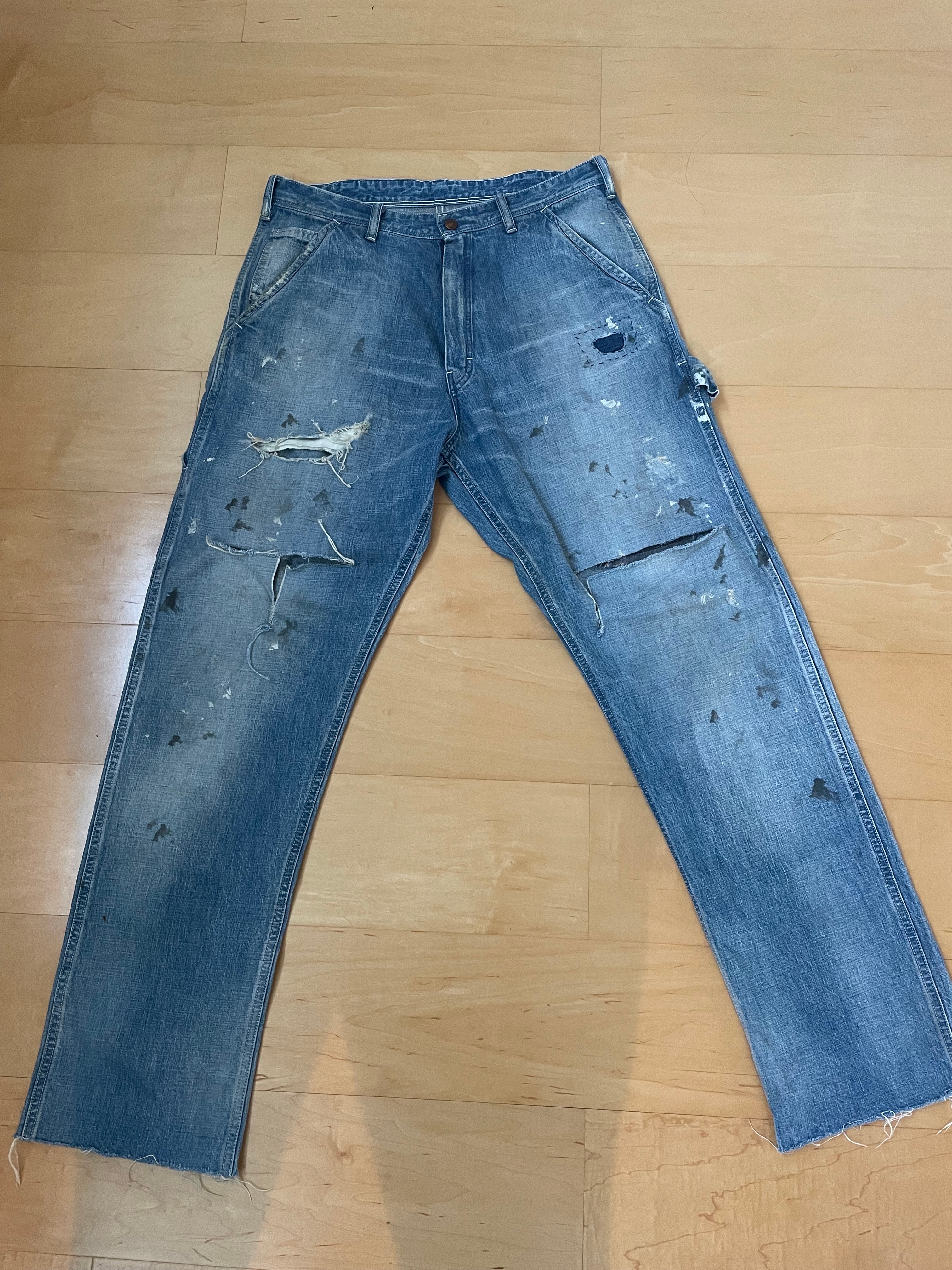 SAINT Mxxxxxx 24SS Painter Denim Pants "Blue"