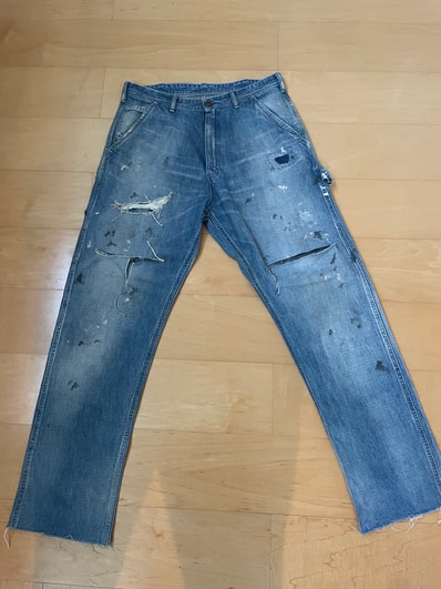 SAINT Mxxxxxx 24SS Painter Denim Pants "Blue"