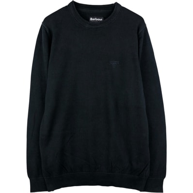 古着 バブアー Barbour コットンニットセーター メンズL相当/eaa466050