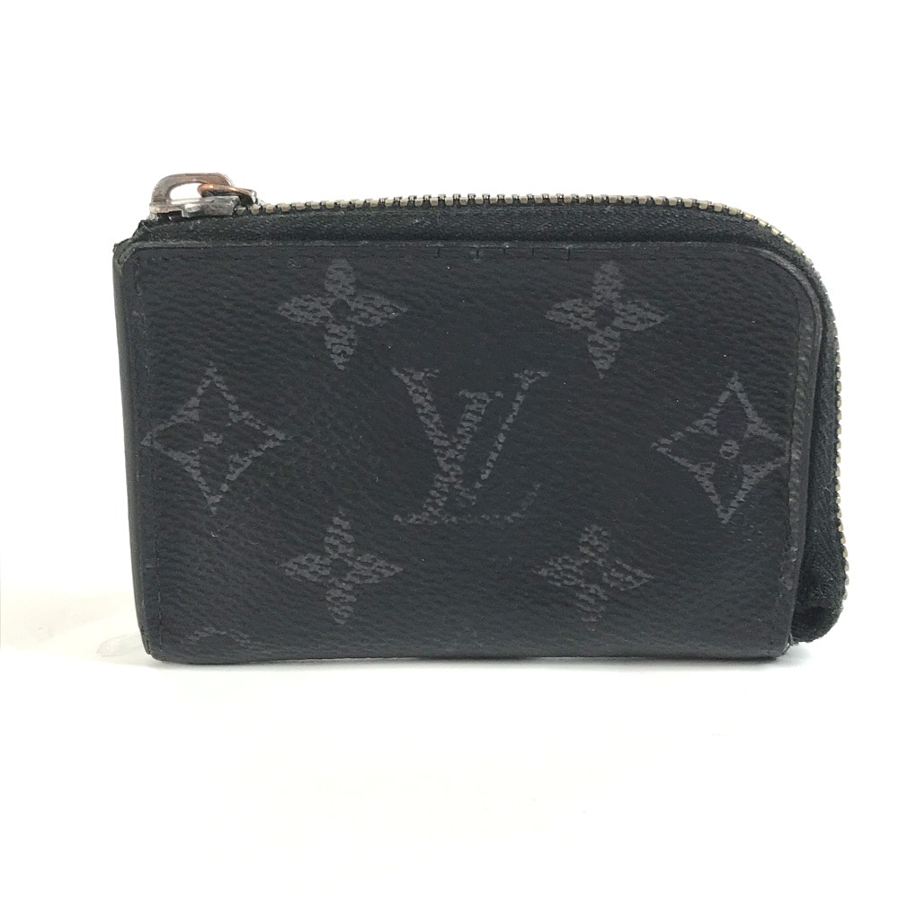 ルイヴィトン LOUIS VUITTON ポルトモネジュール M63536 モノグラムエクリプス 財布 小銭入れ コインケース モノグラムエクリプスキャンバス ブラック