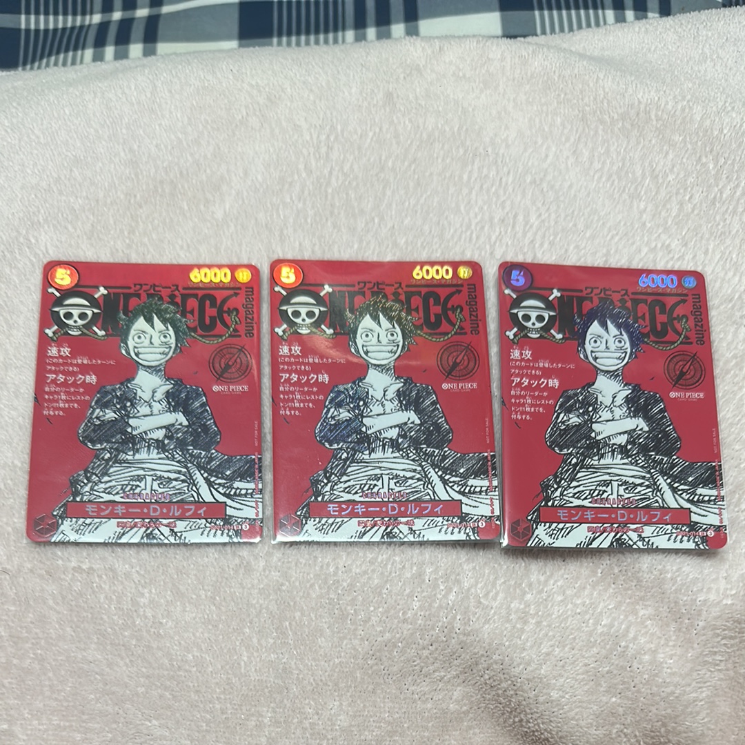 モンキー・D・ルフィ SR [ST21-014](プロモーションカード「ワンピースマガジン 特集 週刊少年ジャンプとワンピース 020」)