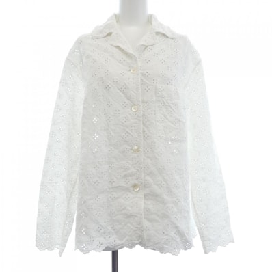 ルイヴィトン LOUIS VUITTON ブロデリーアングレーズモノグラムパジャマシャツ FNBB06O92 シャツ