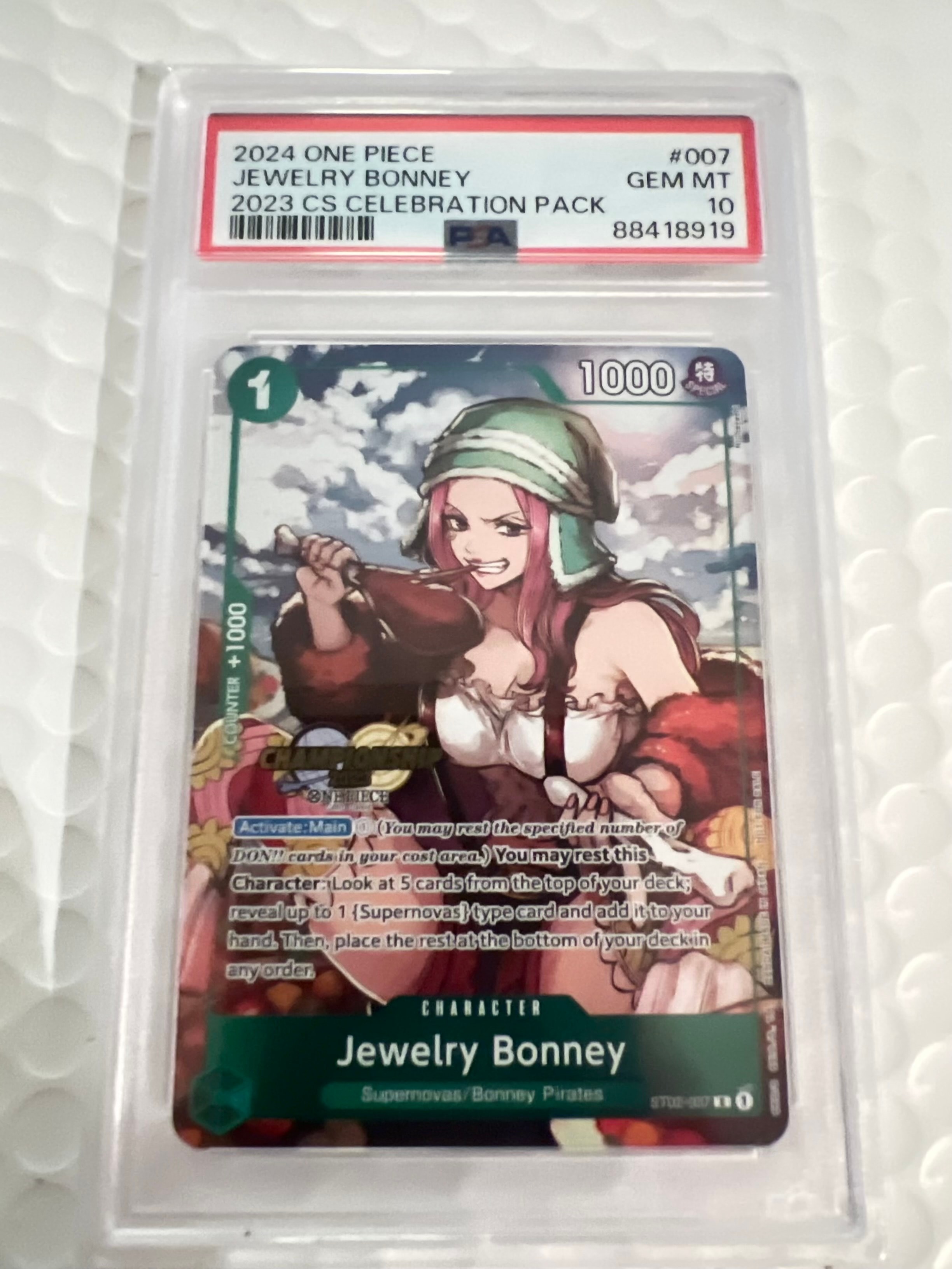 ジュエリー・ボニー C [ST02-007]【英語版】(プロモーションカード「チャンピオンシップ 2023 セレブレーションパック」)