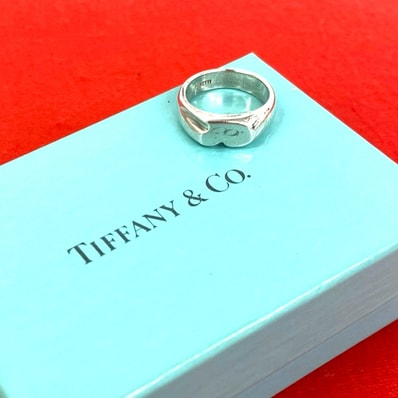 TIFFANY&Co. ティファニー シグネット ハートリング シルバー925 リング・指輪 7号 シルバー
99253