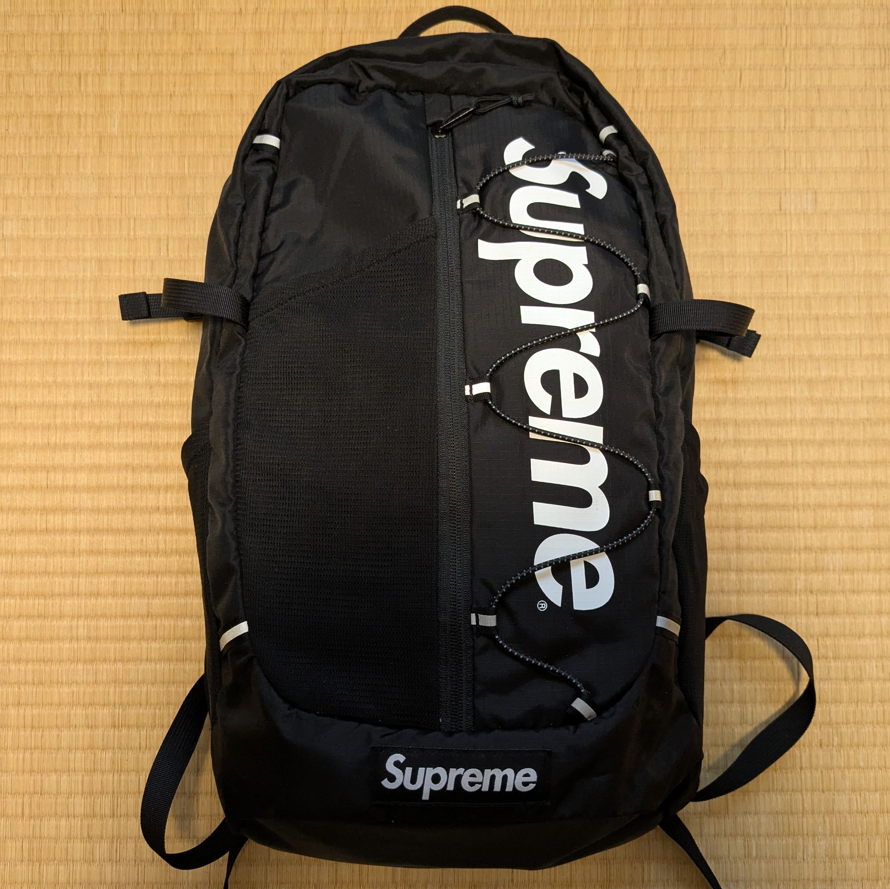 Supreme 2017SS Backpack "Black"