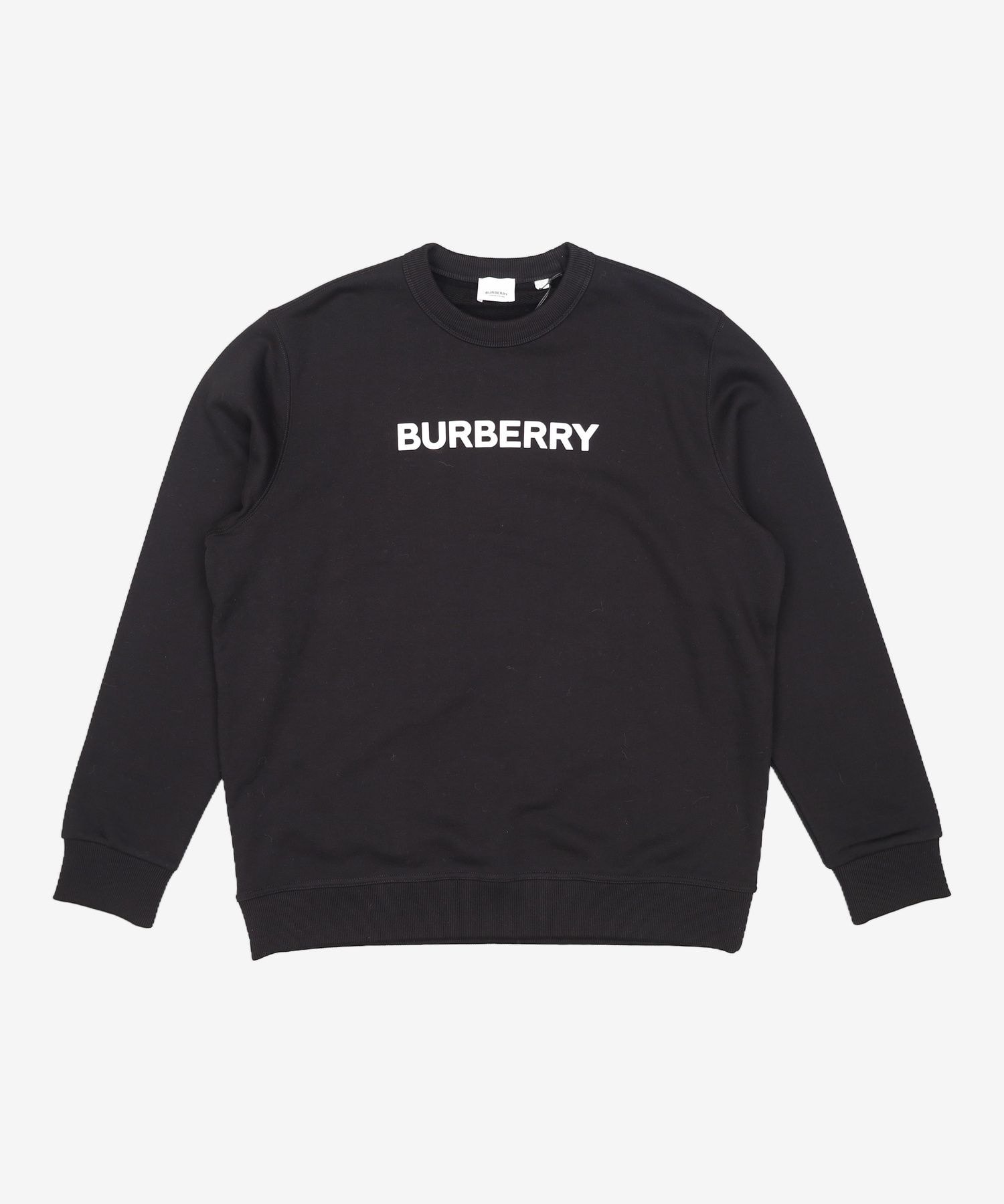 Logo Print Sweatshirt - Black