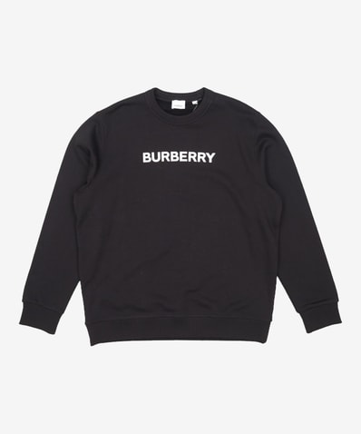 Logo Print Sweatshirt - Black