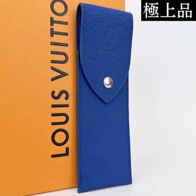 Louis Vuitton Pen Case Monogram "Indigo Blue"