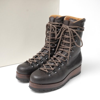 ■美品■F.LLI Giacometti × MARMOLADA フラテッリジャコメッティ × マルモラーダ ブーツ サイズ41 FG136 マウンテンブーツ レザー ブランド古着【中古】20260618/RA9769