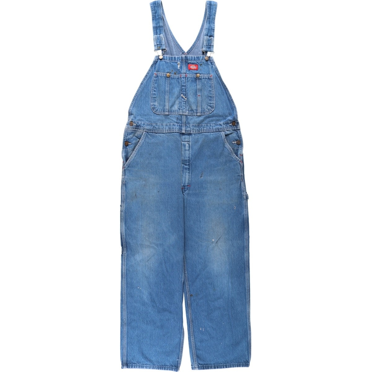 古着 ディッキーズ Dickies デニムオーバーオール メンズw37相当/eaa656767