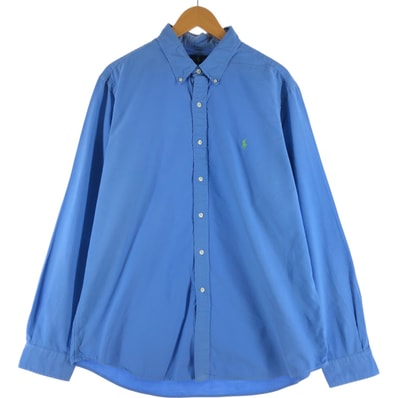 古着 ラルフローレン Ralph Lauren 長袖 ボタンダウンシャツ メンズXL相当/eaa536248