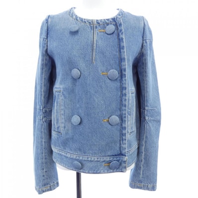 ルイヴィトン LOUIS VUITTON ダブルブレステッド FQVE60EFY デニムジャケット