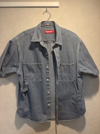 Supreme Loose Fit S/S Denim Painter Shirt "Stripe"