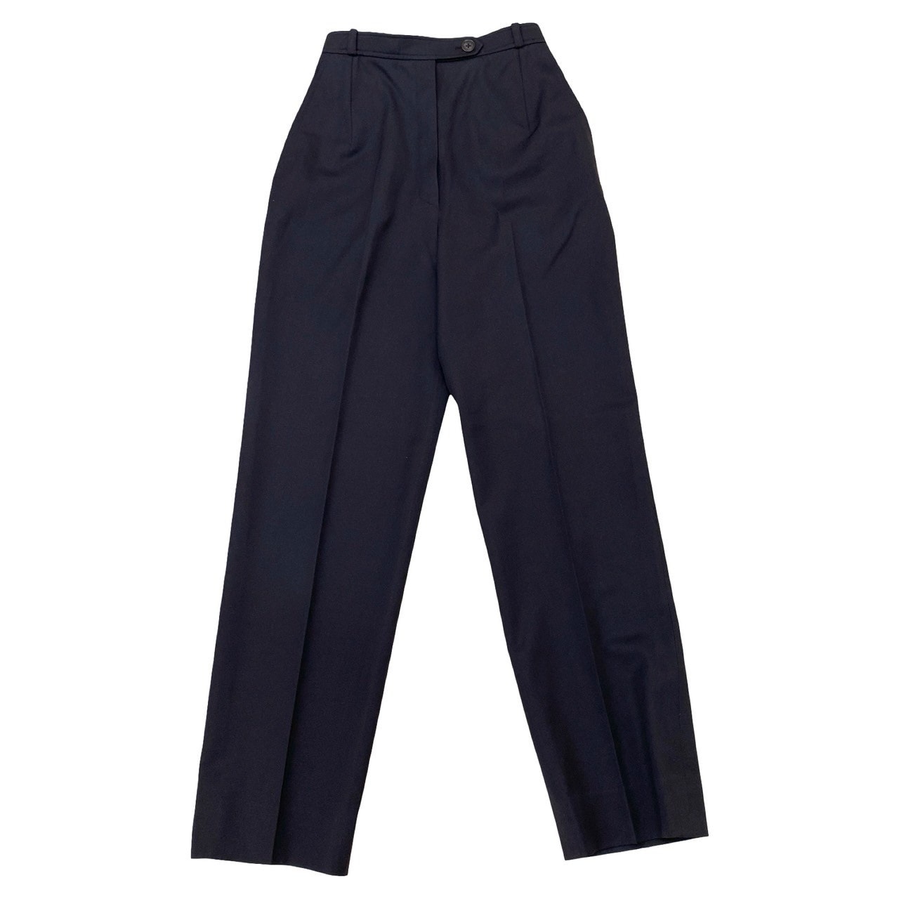 HERMES エルメス ストレートパンツ ウール パンツ ブラウン
 24976