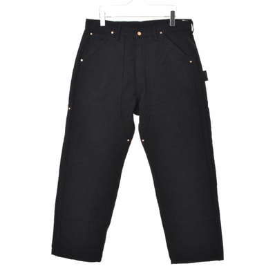 COMOLI Cotton Duck Painter Pants "Black"