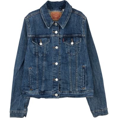 古着 リーバイス Levi's デニムジャケット Gジャン レディースXL相当/eaa615068