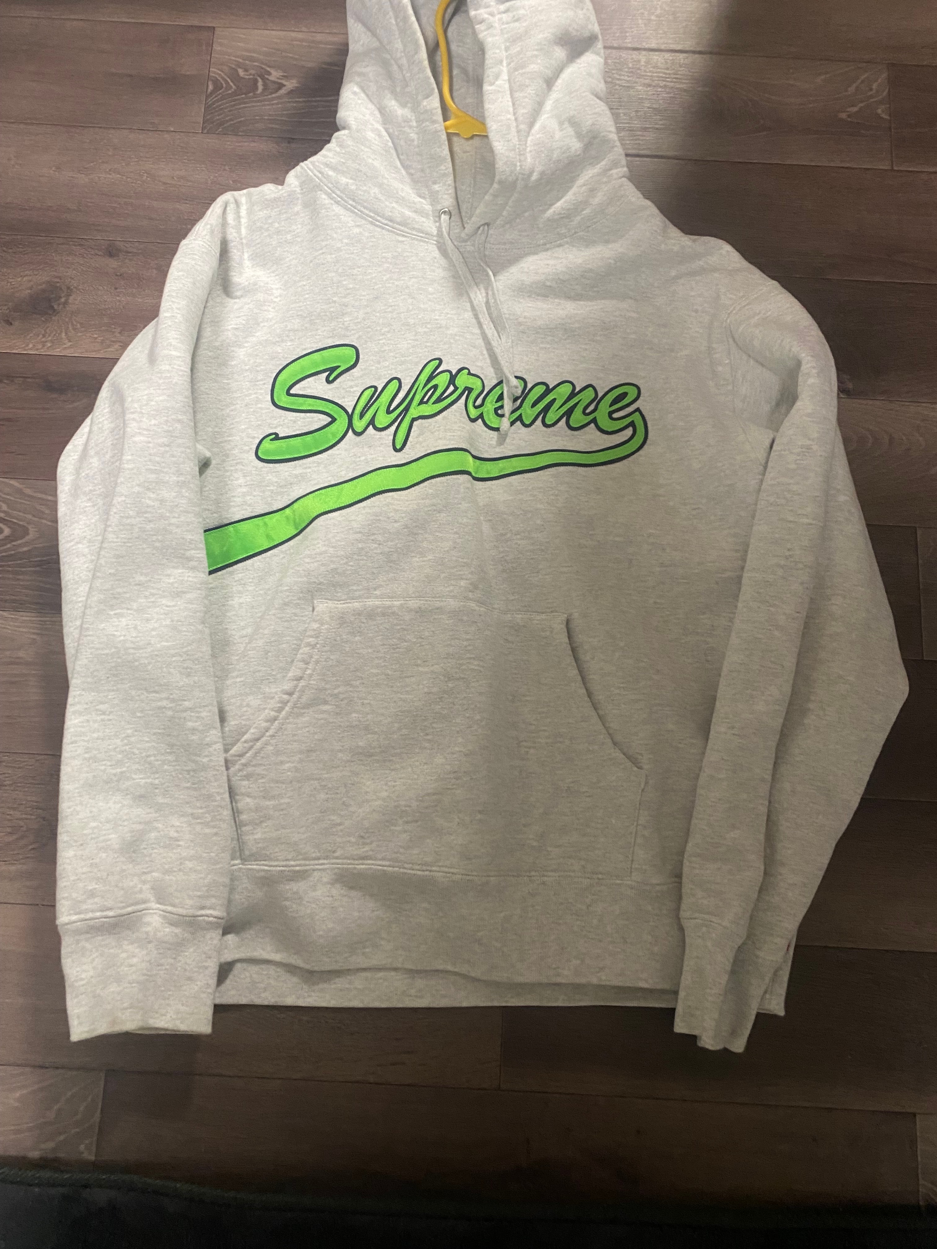 Supreme Tail Hooded Sweatshirt "Grey"