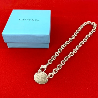 TIFFANY&Co. ティファニー リターントゥ オーバル ネックレス シルバー925 ネックレス シルバー
50489