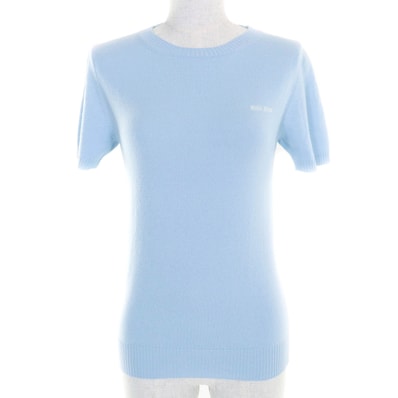 極美品 ミュウミュウ
半袖ニット レディース 36 MML842