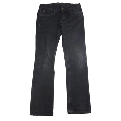 Lee リー デニムパンツ 95556 BEAMS ビームス別注 Trousers Denim Pants Jeans デニム トラウザー ジーンズ デニムパンツ ブラック系 31【中古】