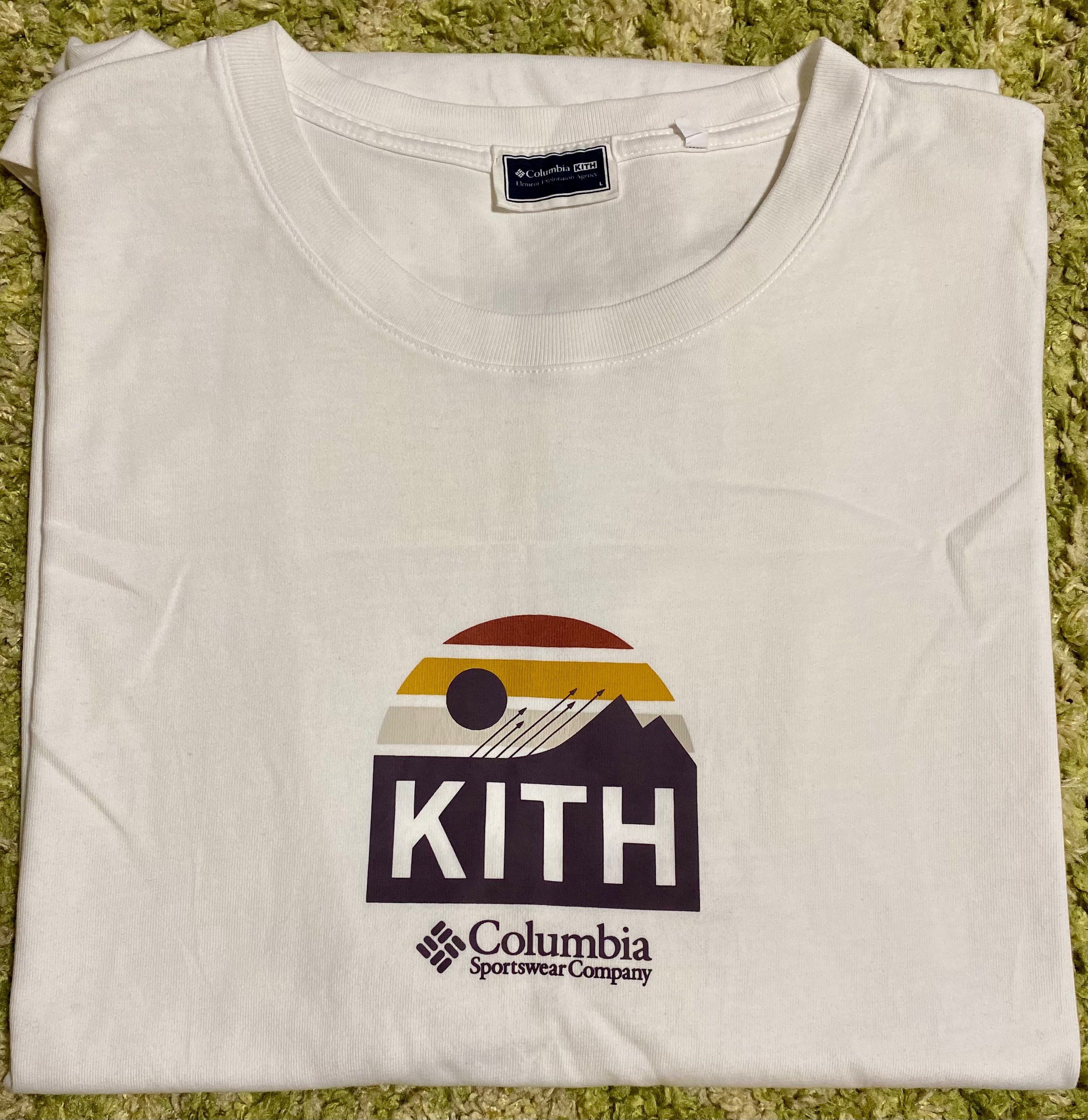 Kith x Columbia Eea Sun Tee "White"