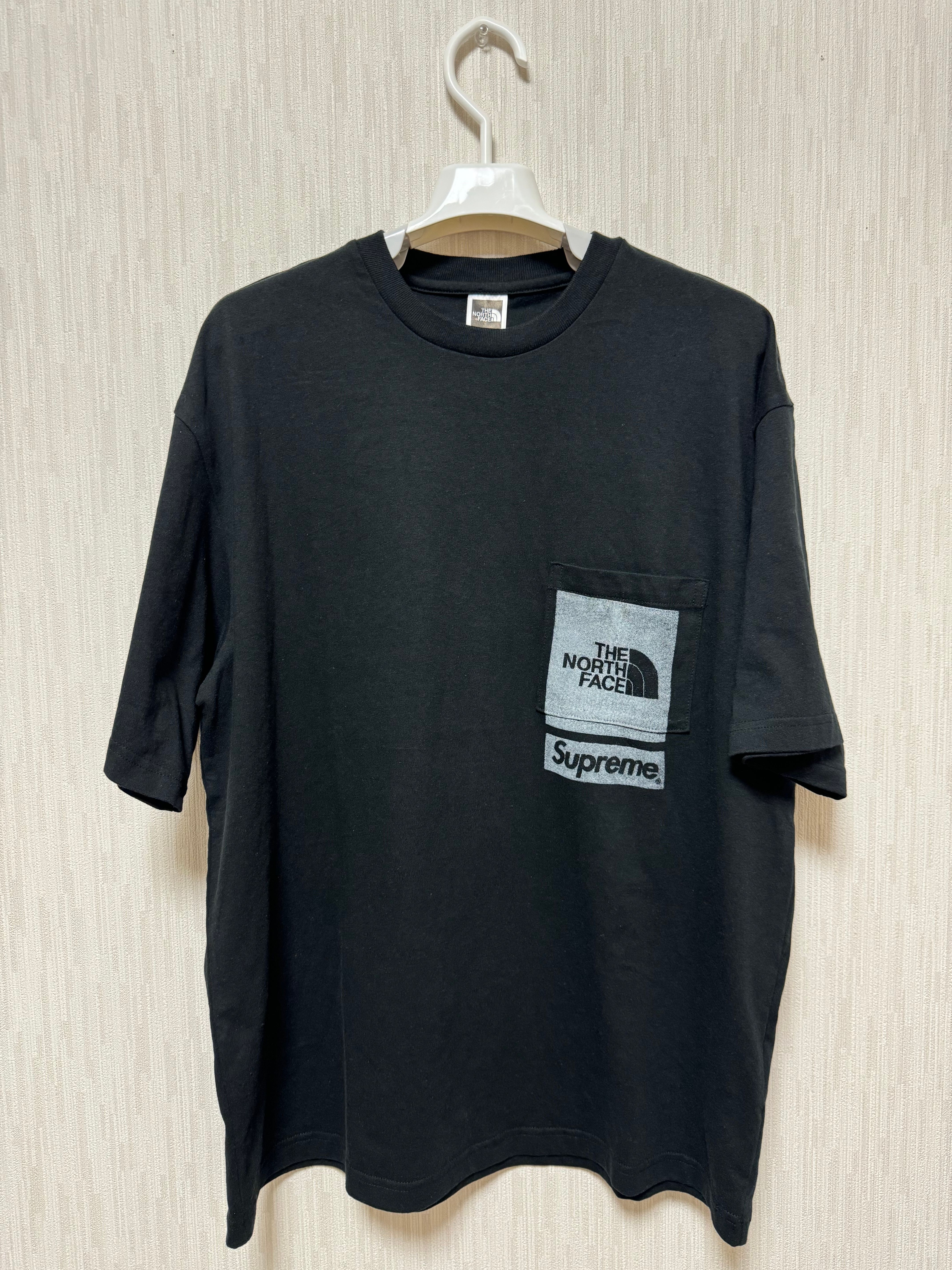 Supreme x The North Face Printed Pocket Tee "Black"