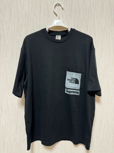Supreme x The North Face Printed Pocket Tee "Black"