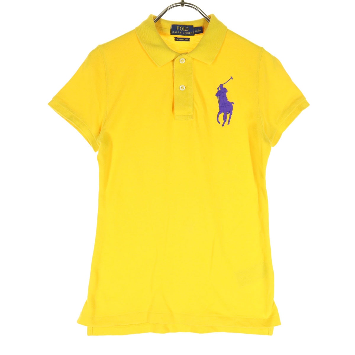 POLO RALPH LAUREN ポロラルフローレン 半袖 ポロシャツ S イエロー
