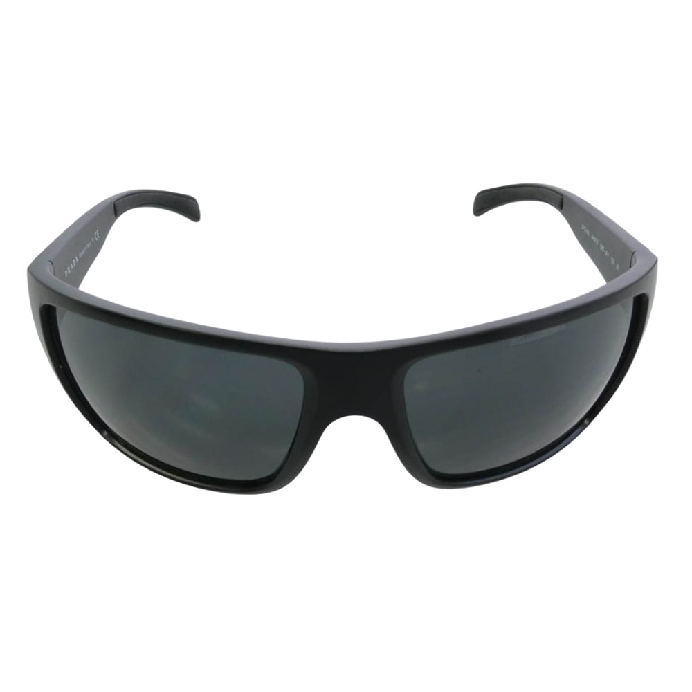 PRADA プラダ SPS 03L サングラス アイウェア フレーム:ブラック系、レッド系 レンズ:ブラック系 64□18【中古】