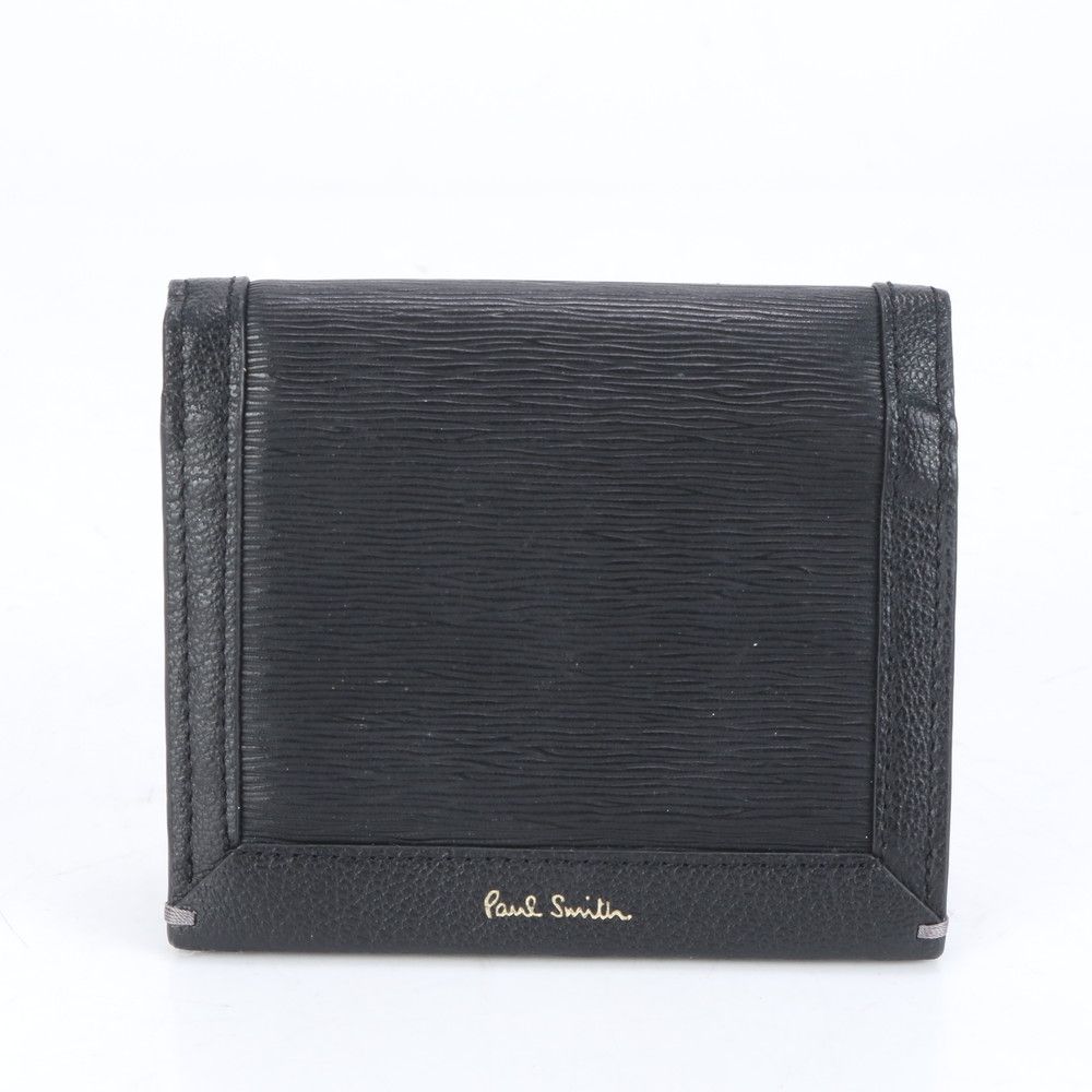 ■美品 ポールスミス 二つ折り 財布 レザー